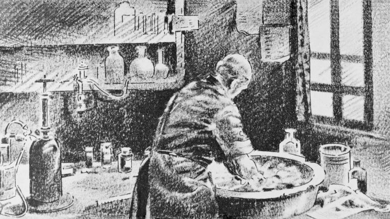 Semmelweis hand washings before surgery